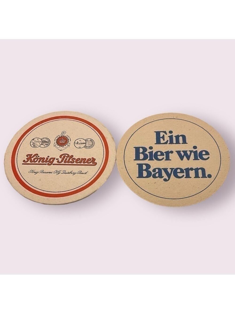 Vintage German Beer Coaster Set